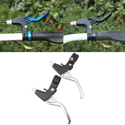 Mountain Bike Lightweight ALLOY Brake handle (Silver) - Bicycle Grips by buy2fix | Online Shopping UK | buy2fix