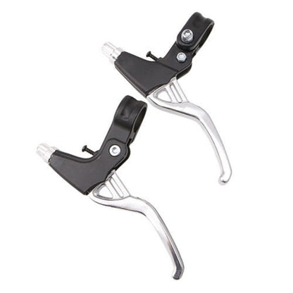 Mountain Bike Lightweight ALLOY Brake handle (Silver) - Bicycle Grips by buy2fix | Online Shopping UK | buy2fix
