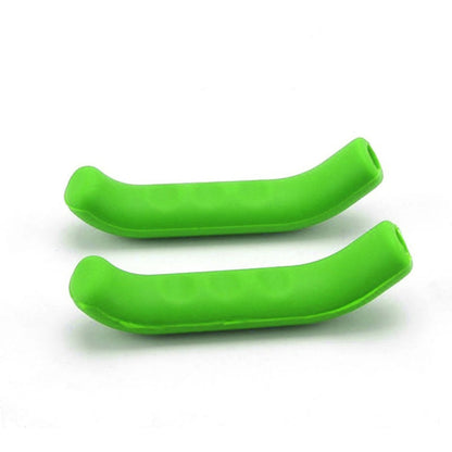 1Pair Universal Type Bicycle Brake Silicone Protection Covers(Green) - Bicycle Grips by buy2fix | Online Shopping UK | buy2fix