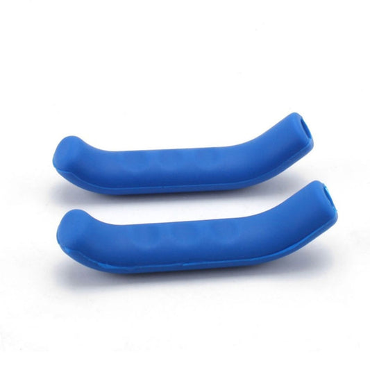 1Pair Universal Type Bicycle Brake Silicone Protection Covers(Blue) - Bicycle Grips by buy2fix | Online Shopping UK | buy2fix