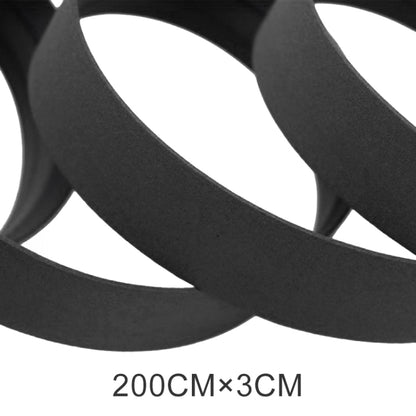 1 Pair Cycling Road Bike Sports Bicycle Cork Handlebar Tape Wrap + 2 Bar Plug(Black) - Bicycle Grips by buy2fix | Online Shopping UK | buy2fix