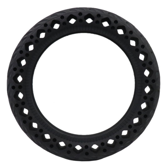 8.5 inch Electric Scooter Wear-resistant Shock-absorbing Decorative Pattern Tire Honeycomb Solid Tire, Suitable for Xiaomi Mijia M365(Black) - Accessories & Parts by buy2fix | Online Shopping UK | buy2fix