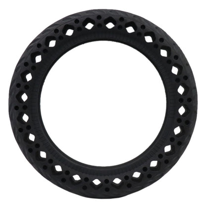 8.5 inch Electric Scooter Wear-resistant Shock-absorbing Decorative Pattern Tire Honeycomb Solid Tire, Suitable for Xiaomi Mijia M365(Black) - Accessories & Parts by buy2fix | Online Shopping UK | buy2fix