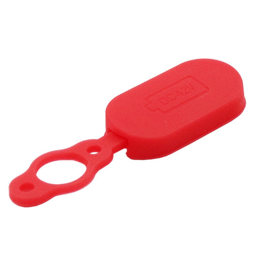4 PCS Silicone Charging Port Waterproof Cover Dust-proof Plug Electric Scooter Accessories for Xiaomi Mijia M365(Red) - Accessories & Parts by buy2fix | Online Shopping UK | buy2fix