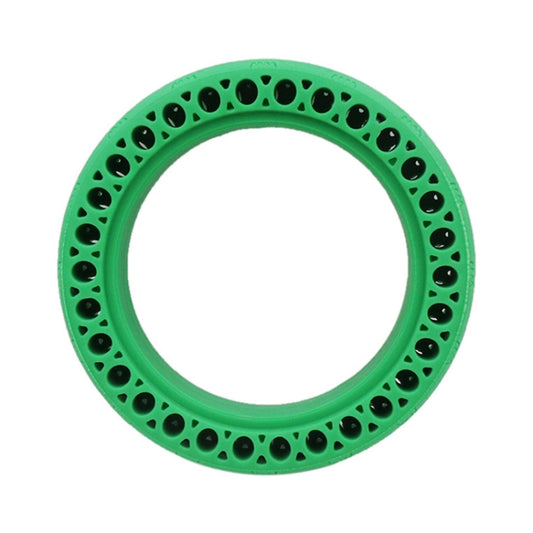 8.5 inch Electric Scooter Wear-resistant Shock-absorbing Decorative Pattern Tire Honeycomb Solid Tire, Suitable for Xiaomi Mijia M365(Green) - Accessories & Parts by buy2fix | Online Shopping UK | buy2fix