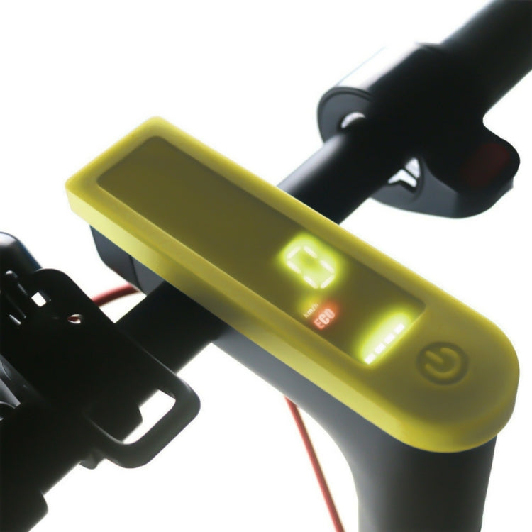Electric Scooter Circuit Board Instrument Silicone Waterproof Protective Case for Xiaomi Mijia M365 / M365 Pro(Yellow) - Accessories & Parts by buy2fix | Online Shopping UK | buy2fix