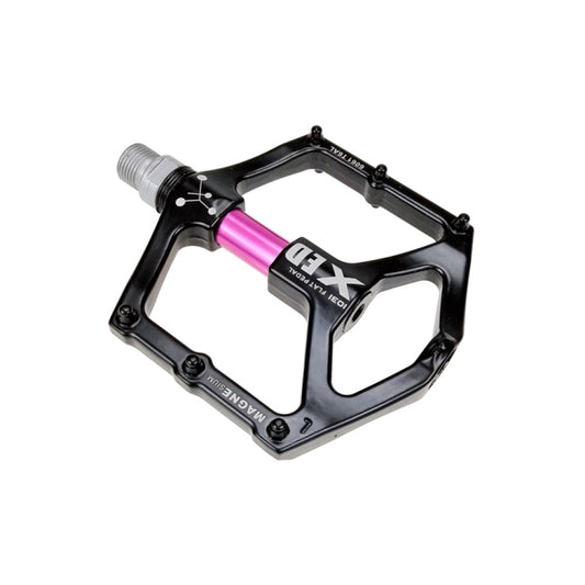 SHANMASHI 1031 Magnesium Alloy Pedal Non-slip Comfortable Bicycle Folding Pedal(Pink) - Pedals by SHANMASHI | Online Shopping UK | buy2fix