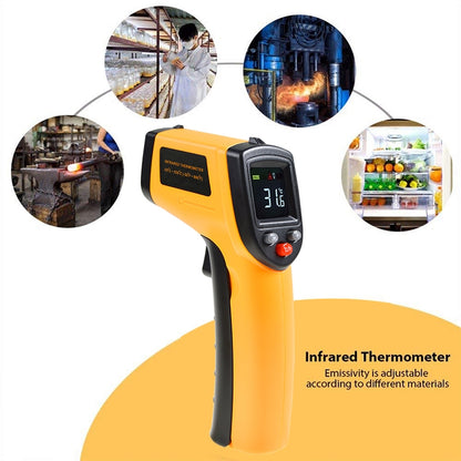 GM533 Portable Digital Laser Point Infrared Thermometer, Temperature Range: -50-530 Celsius Degree - Thermostat & Thermometer by buy2fix | Online Shopping UK | buy2fix