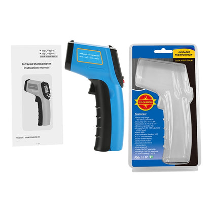 GM533A Portable Digital Laser Point Infrared Thermometer, Temperature Range: -50-530 Celsius Degree - Thermostat & Thermometer by buy2fix | Online Shopping UK | buy2fix