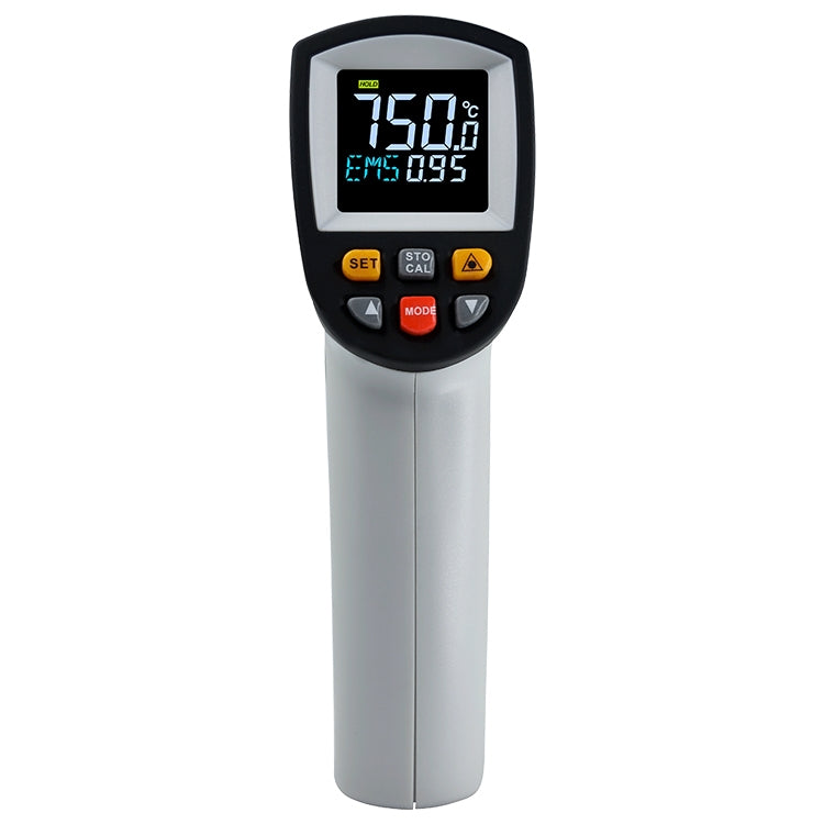 GT750 Portable Digital Laser Point Infrared Thermometer, Temperature Range: -50-750 Celsius Degree(Grey) - Thermostat & Thermometer by buy2fix | Online Shopping UK | buy2fix