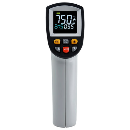 GT750 Portable Digital Laser Point Infrared Thermometer, Temperature Range: -50-750 Celsius Degree(Grey) - Thermostat & Thermometer by buy2fix | Online Shopping UK | buy2fix