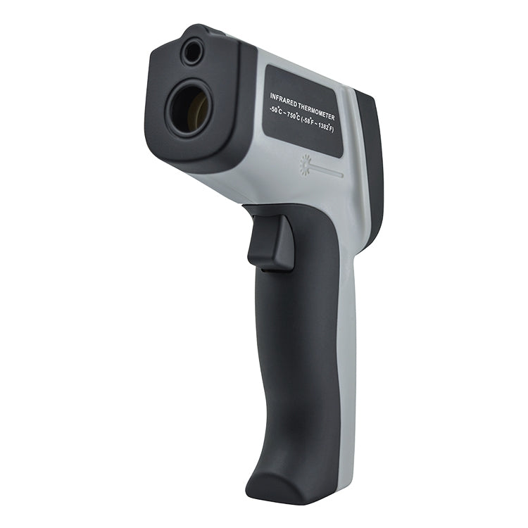 GT750 Portable Digital Laser Point Infrared Thermometer, Temperature Range: -50-750 Celsius Degree(Grey) - Thermostat & Thermometer by buy2fix | Online Shopping UK | buy2fix