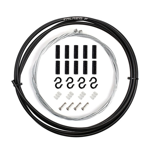 7 in 1 Universal PVC Bicycle Variable Speed Cable Tube Set(Black) - Bicycle Brake Parts by buy2fix | Online Shopping UK | buy2fix