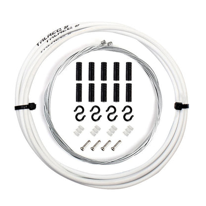 7 in 1 Universal PVC Bicycle Variable Speed Cable Tube Set(White) - Bicycle Brake Parts by buy2fix | Online Shopping UK | buy2fix