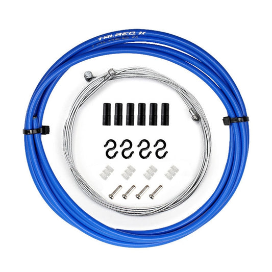 7 in 1 Mushroom Head PVC Brake Cable Tube Set for Road Bike (Blue) - Bicycle Brake Parts by buy2fix | Online Shopping UK | buy2fix