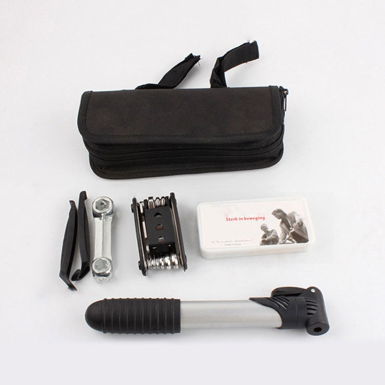 Bicycle Repair Tools Bike Tire Kit Bicycle Pump Puncture Repair Tool Bag by buy2fix