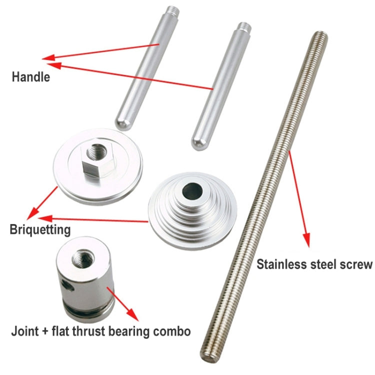 BIKERSAY BT040BT Bike Axle Cente Press-In Shaft Static Installation Disassembly Tool by BIKERSAY