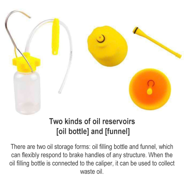 BIKERSAY BT023B Bicycle Oil Disc Universal Oil Injection Tool Set by BIKERSAY