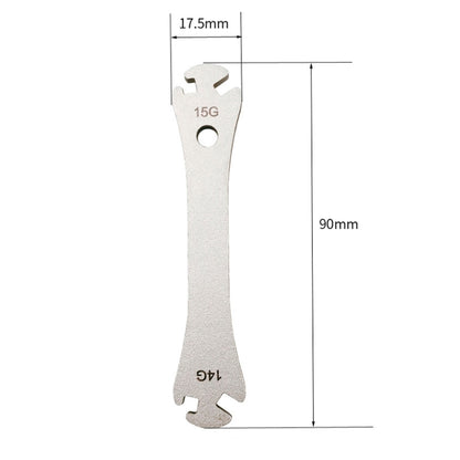BIKERSAY BT025S Stainless Steel Bicycle Spoke Wrench by BIKERSAY