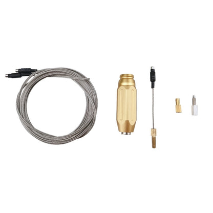 BIKERSAY BT054 Bicycle Inner Wire Routing Tool Aluminum Alloy Bike Wire Shifter Magnet Lead Wire Threader (Gold) by buy2fix