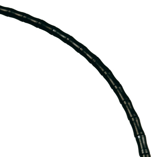 Bikersay Fahrrad Fischgrätenkabel mit variabler Geschwindigkeit, Aluminiumlegierung, Bambus, Verbindungsleitung, Rohre (schwarz)