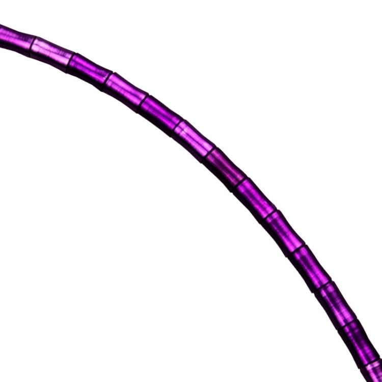 BIKERSAY Bicycle Fishbone Variable Speed Cable Tube Set Aluminum Alloy Bamboo Joint Line Pipes(Purple) by BIKERSAY