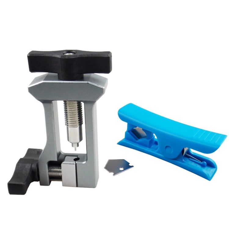 BIKERSAY BT043 Bicycle Oil Needle Insertion Tool Set (Silver Grey) by BIKERSAY