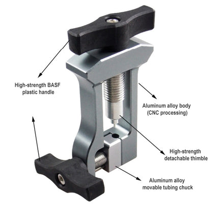 BIKERSAY BT043 Bicycle Oil Needle Insertion Tool Set (Silver Grey) by BIKERSAY