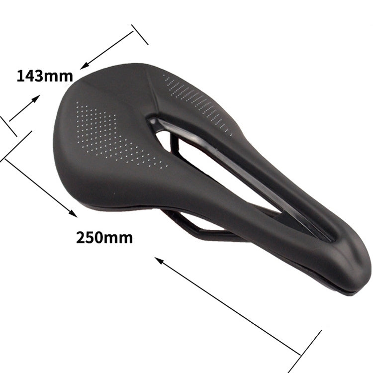 BIKERSAY SZ001 Bicycle PU Leather Saddle Seat (Black) by BIKERSAY