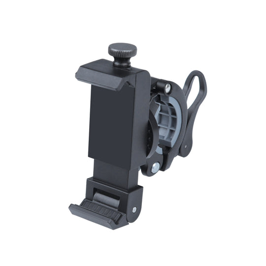 Support de téléphone portable rotatif en PVC pour guidon de moto et vélo (noir)