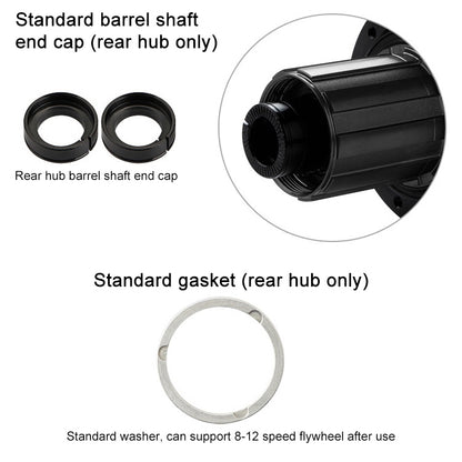 GUB 1421 Carbon Fiber Disc Bike Hub by GUB