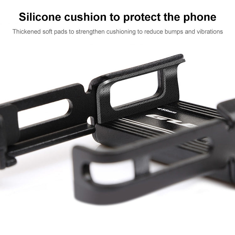 GUB P10 Aluminum Bike Phone Holder(Black Red) - Holders by GUB | Online Shopping UK | buy2fix