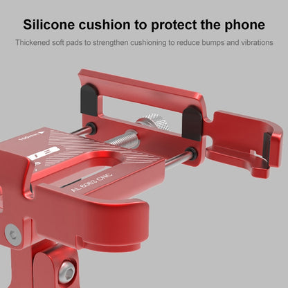GUB P30 Aluminum Bike Phone Holder(Titanium Color) - Holders by GUB | Online Shopping UK | buy2fix