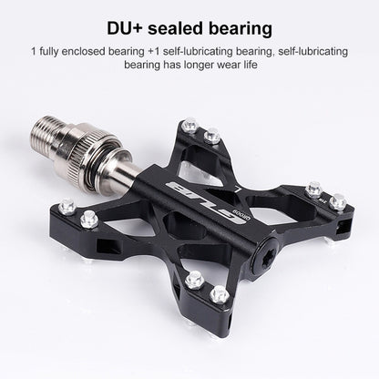 GUB QR-009 Aluminum Alloy MTB Non-slip Bicycle Pedals - Pedals by GUB | Online Shopping UK | buy2fix