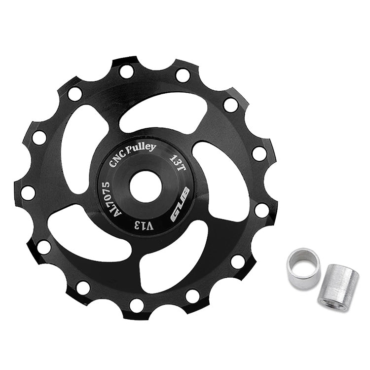 GUB V13 13T Bicycle Rear Derailleur Jockey Wheel (Black) by GUB