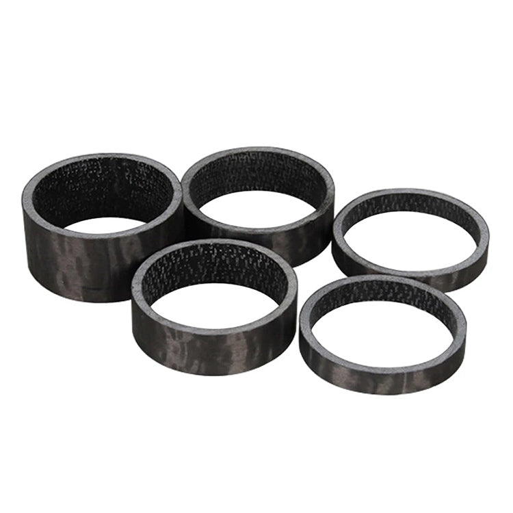 5 PCS GUB TC-004 Carbon Bicycle Spacer Set by GUB