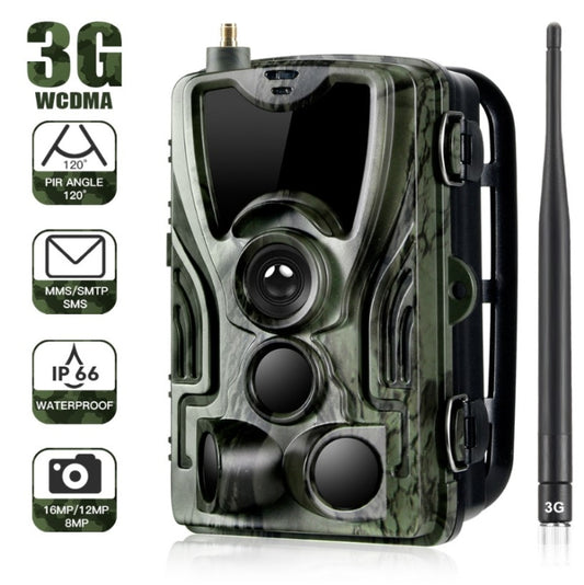 HC801G 3G WCDMA Waterproof IP66 IR Night Vision Security Hunting Trail Camera, 120 Degree PIR Angle by buy2fix