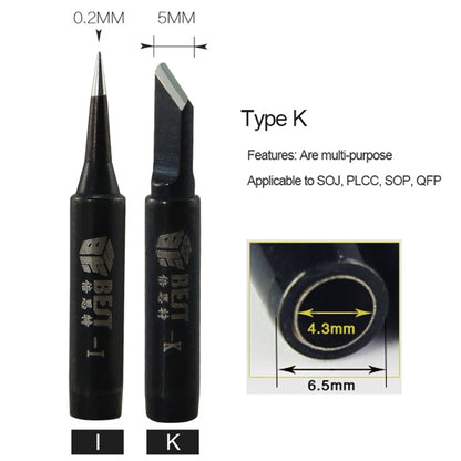 BEST Lead Free Series Soldering Tip Welding Contact Head A-900M-T-I - Soldering Iron Tip by BEST | Online Shopping UK | buy2fix