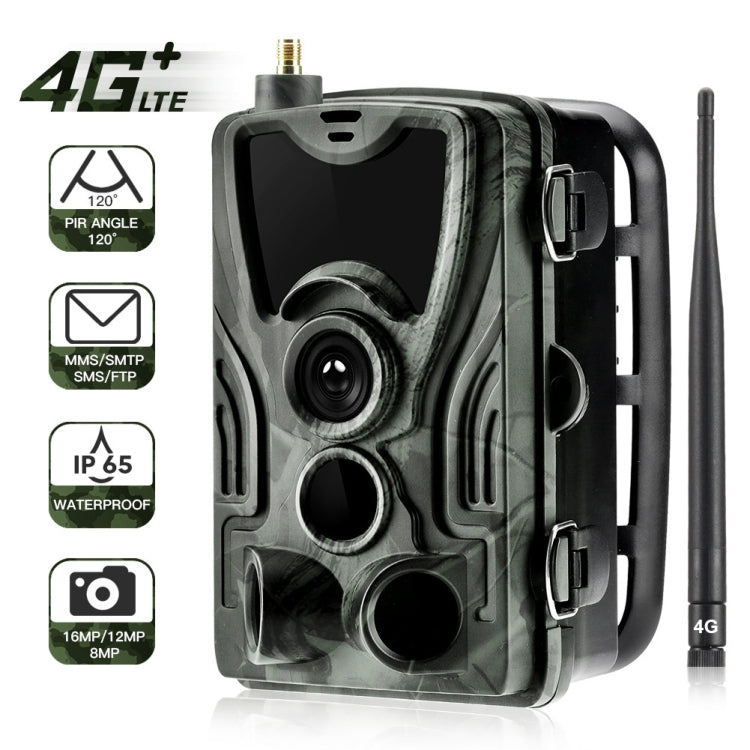 HC801LTE 4G US Version Waterproof IP65 IR Night Vision Security 16MP Hunting Trail Camera, 120 Degree Angle by buy2fix