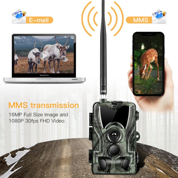 HC801LTE 4G US Version Waterproof IP65 IR Night Vision Security 16MP Hunting Trail Camera, 120 Degree Angle by buy2fix