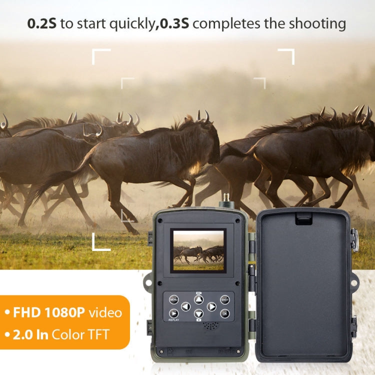 HC801LTE 4G US Version Waterproof IP65 IR Night Vision Security 16MP Hunting Trail Camera, 120 Degree Angle by buy2fix