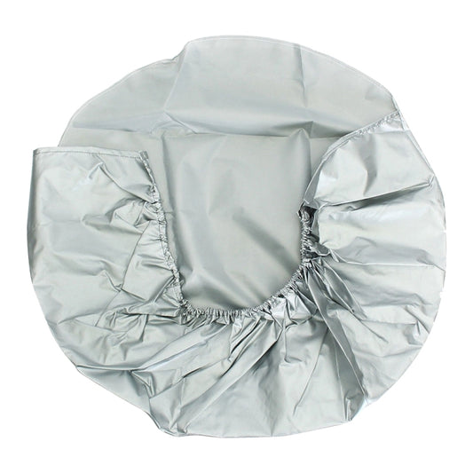 4PCS 210D Oxford Cloth RV Caravan Tire Dustproof and Waterproof Cover For 27-29 inch (Silver) - Window Foils & Solar Protection by buy2fix | Online Shopping UK | buy2fix