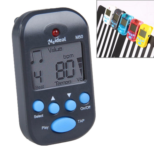 Mini Professional Electronic Piano Violin Clip High-quality Metronome Digital Tuner M50 - Keyboard Accessories by buy2fix | Online Shopping UK | buy2fix