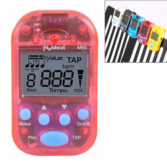 Mini Professional Electronic Piano Violin Clip High-quality Metronome Digital Tuner M50 - Keyboard Accessories by buy2fix | Online Shopping UK | buy2fix