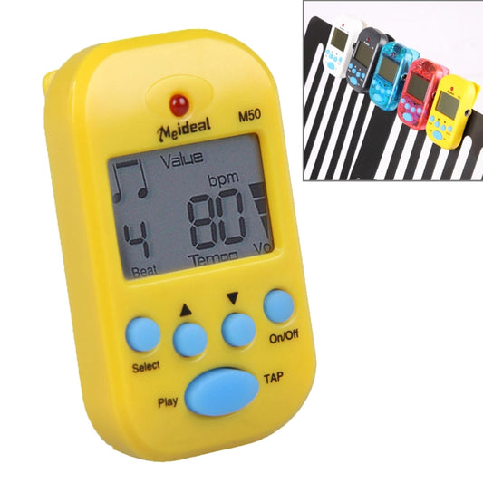 Mini Professional Electronic Piano Violin Clip High-quality Metronome Digital Tuner M50 - Keyboard Accessories by buy2fix | Online Shopping UK | buy2fix