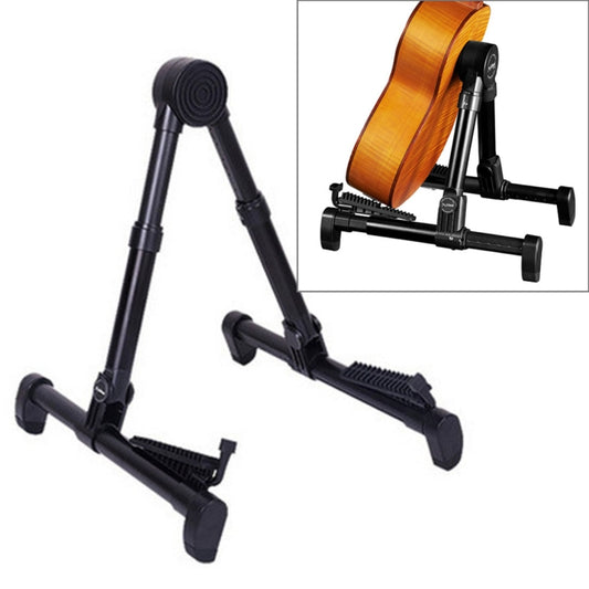 Simple Folding Vertical Guitar Violin Ukulele Bracket Musical Instrument Stand - String Instrument Accessories by buy2fix | Online Shopping UK | buy2fix