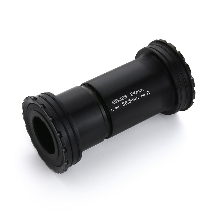 BB386 Press Fit Style EVO Bottom Bracket Fits 86.5mm for SHIMANO / SRAM / FSA Mountain Bike (Black) by buy2fix