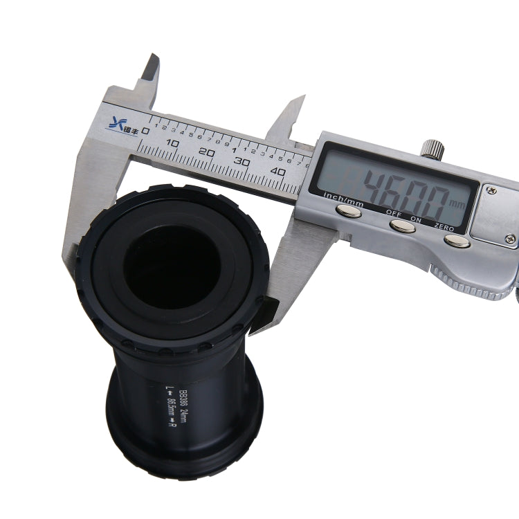 BB386 Press Fit Style EVO Bottom Bracket Fits 86.5mm for SHIMANO / SRAM / FSA Mountain Bike (Black) by buy2fix