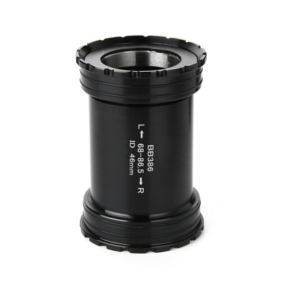 BB386 Press Fit Style Bottom Bracket Fits 68-86.5mm for SRAM / Rotor / FSA Mountain Bike (Black) by buy2fix
