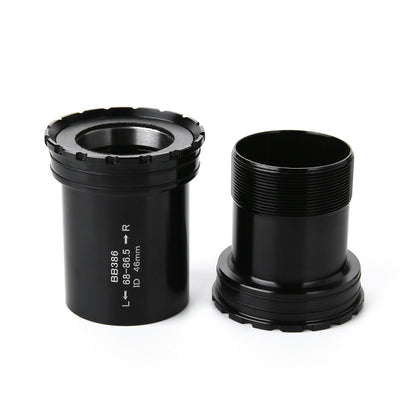BB386 Press Fit Style Bottom Bracket Fits 68-86.5mm for SRAM / Rotor / FSA Mountain Bike (Black) by buy2fix
